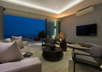 Living room by night